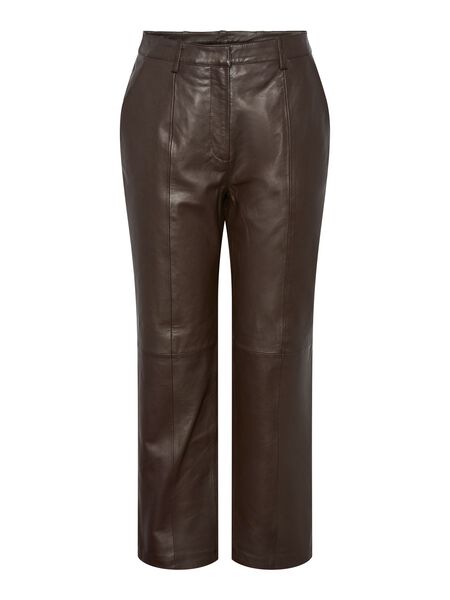 Y.A.S YASRICCA LEATHER TROUSERS, Java, highres - 26025787_Java_001.jpg