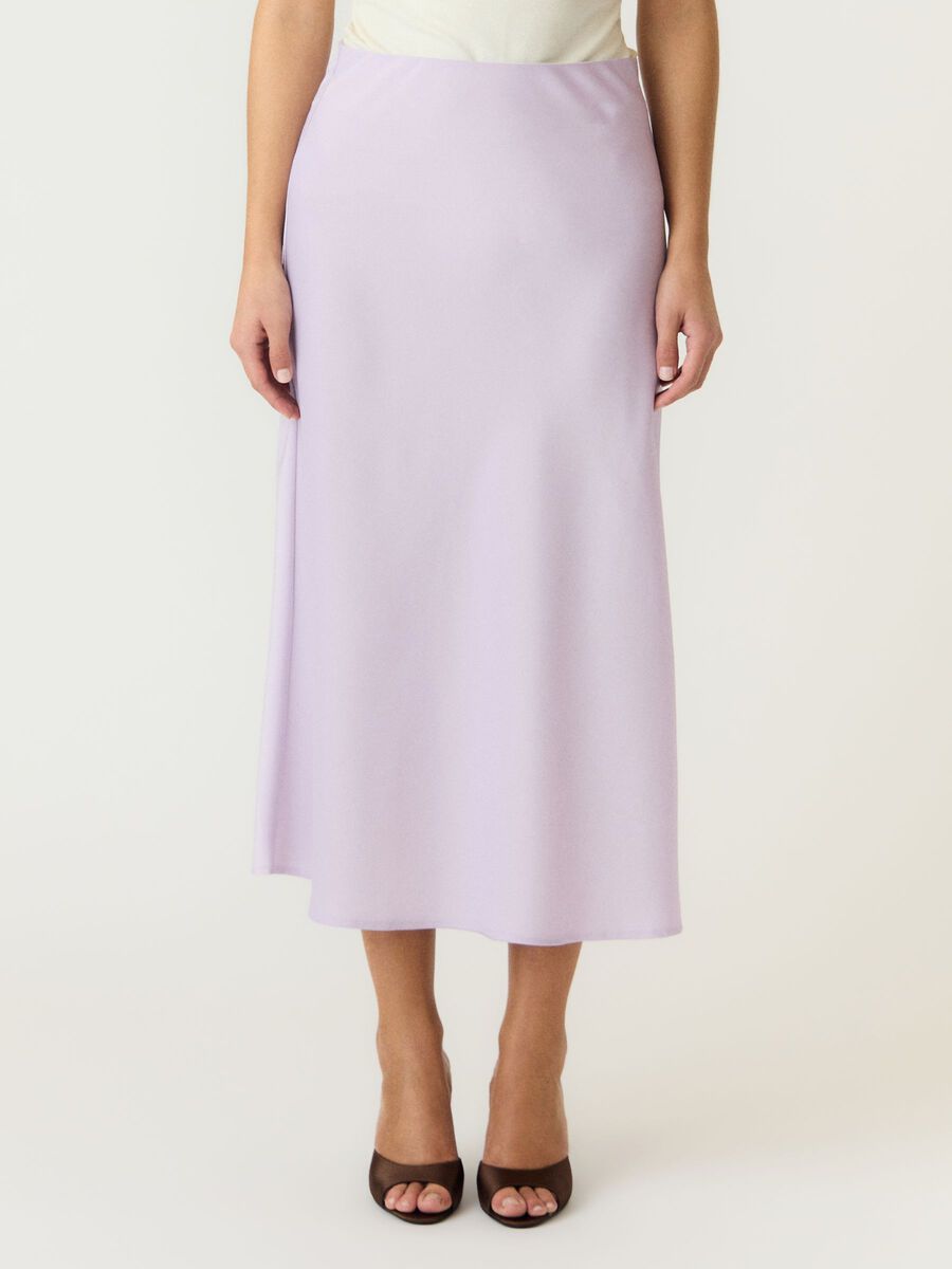 Product tile image - YASPELLA MIDI SKIRT, Orchid Petal | 26030737_OrchidPetal