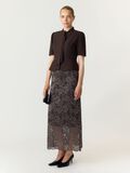 Product image thumbnail 5 YASLACEY HW  MIDI SKIRT, Chocolate Brown