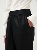 Product image thumbnail - YASSOPHIE LEATHER TROUSERS, Black | 3