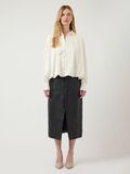 Product image thumbnail - YASPELLA BUBBLE HEM  SHIRT, Pristine | 4