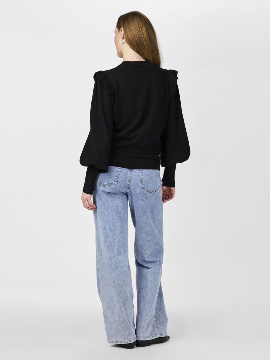 Y.A.S YASJUM KNITTED PULLOVER, Black, highres - 26028149_Black_004.jpg
