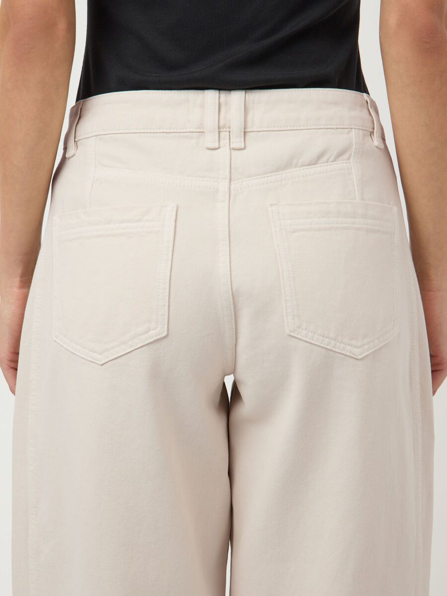 Carousel image - YASCAMEA - TH - LONGUEUR CHEVILLE JEANS BARREL, Pristine | 5