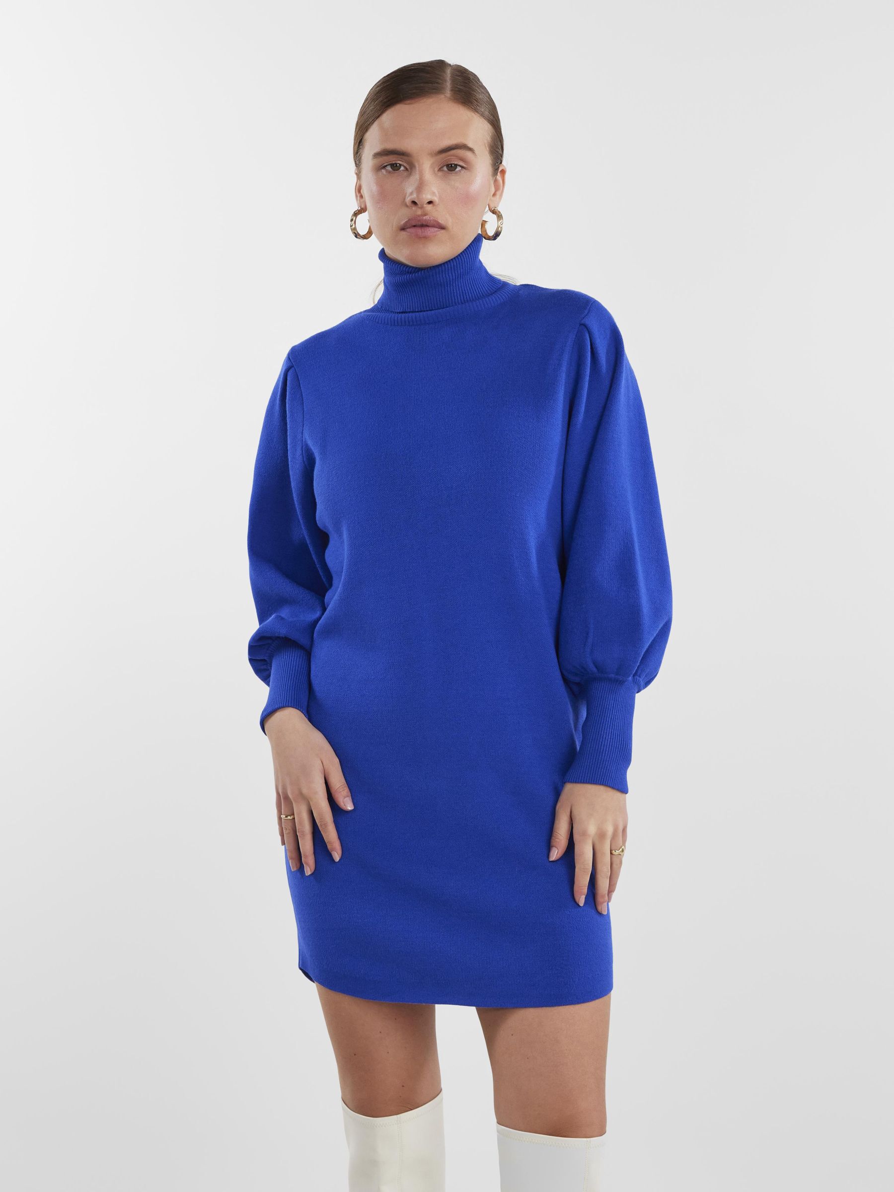Royal blue deals sweater dress