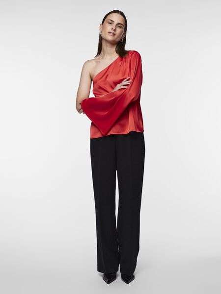 Y.A.S YASSTELLA COLD-SHOULDER TOP, High Risk Red, highres - 26034746_HighRiskRed_005.jpg