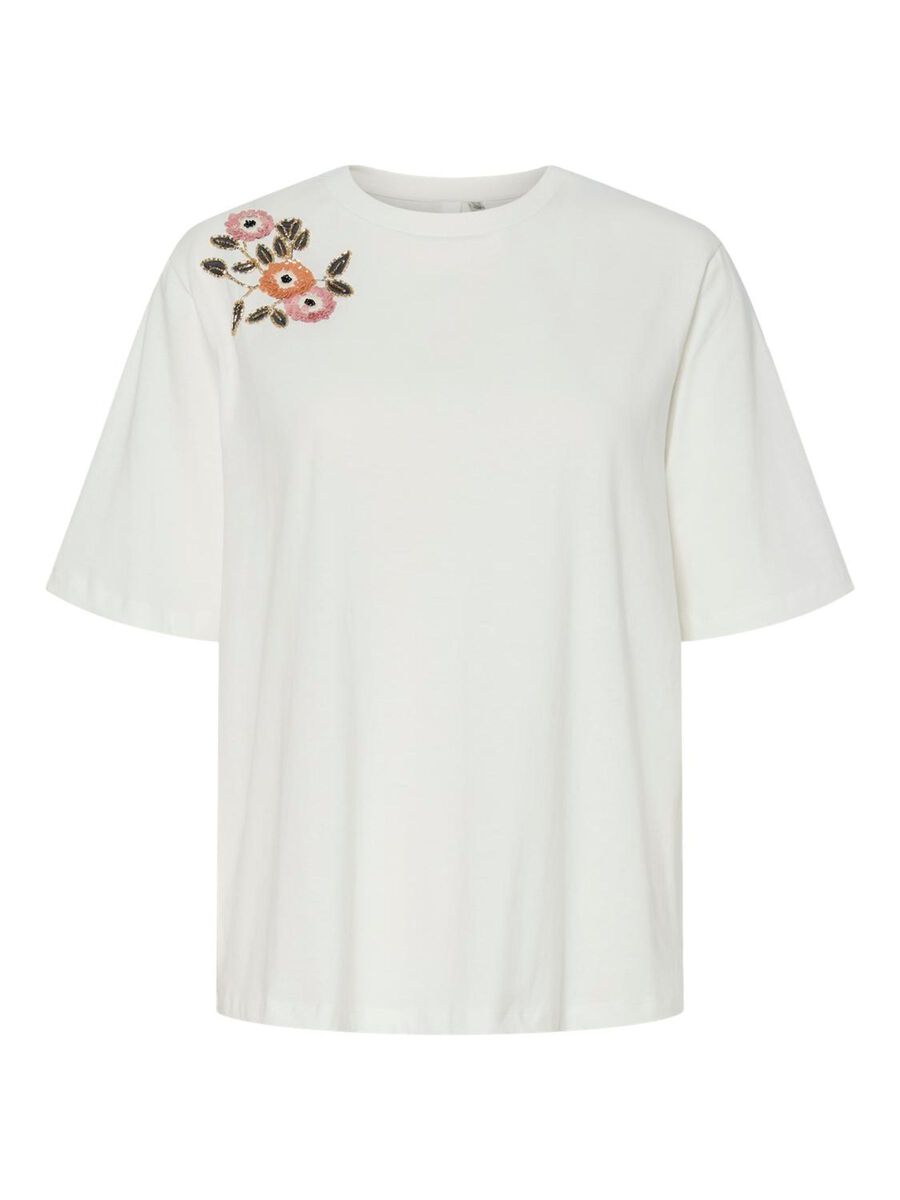 YAS YASSANNIA T-SHIRT, Star White, highres - 26037612_StarWhite_001.jpg