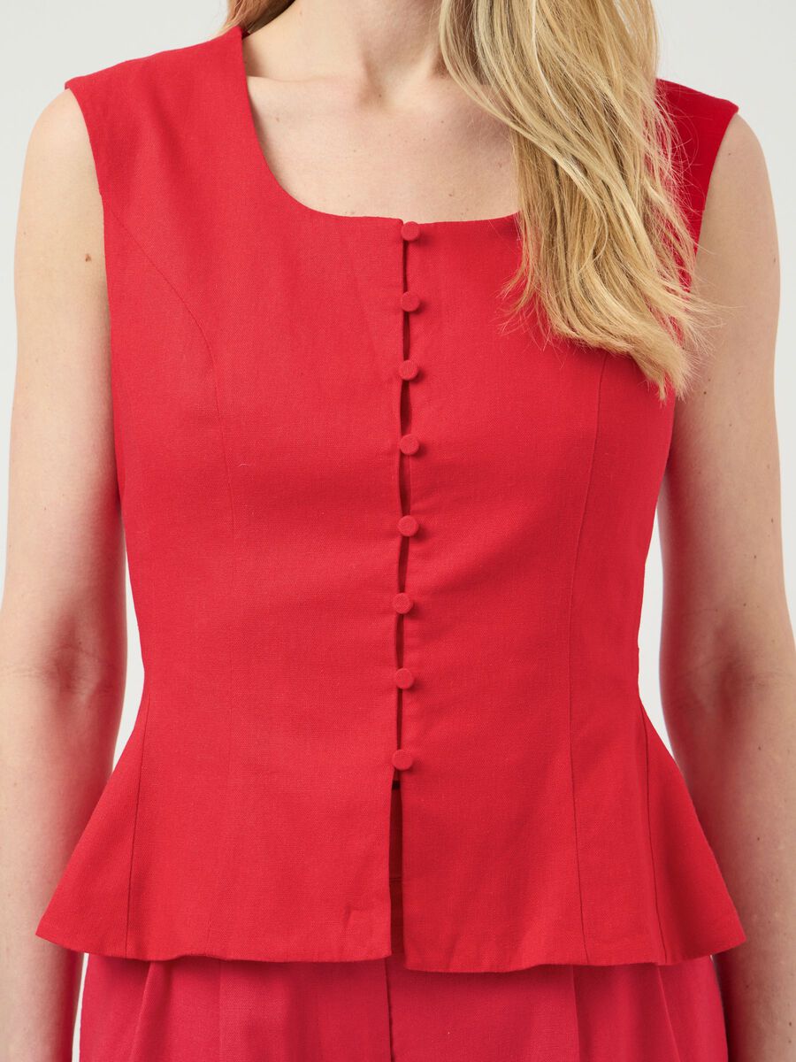 Carousel image - YASLIRMA TOP, Poinsettia | 3