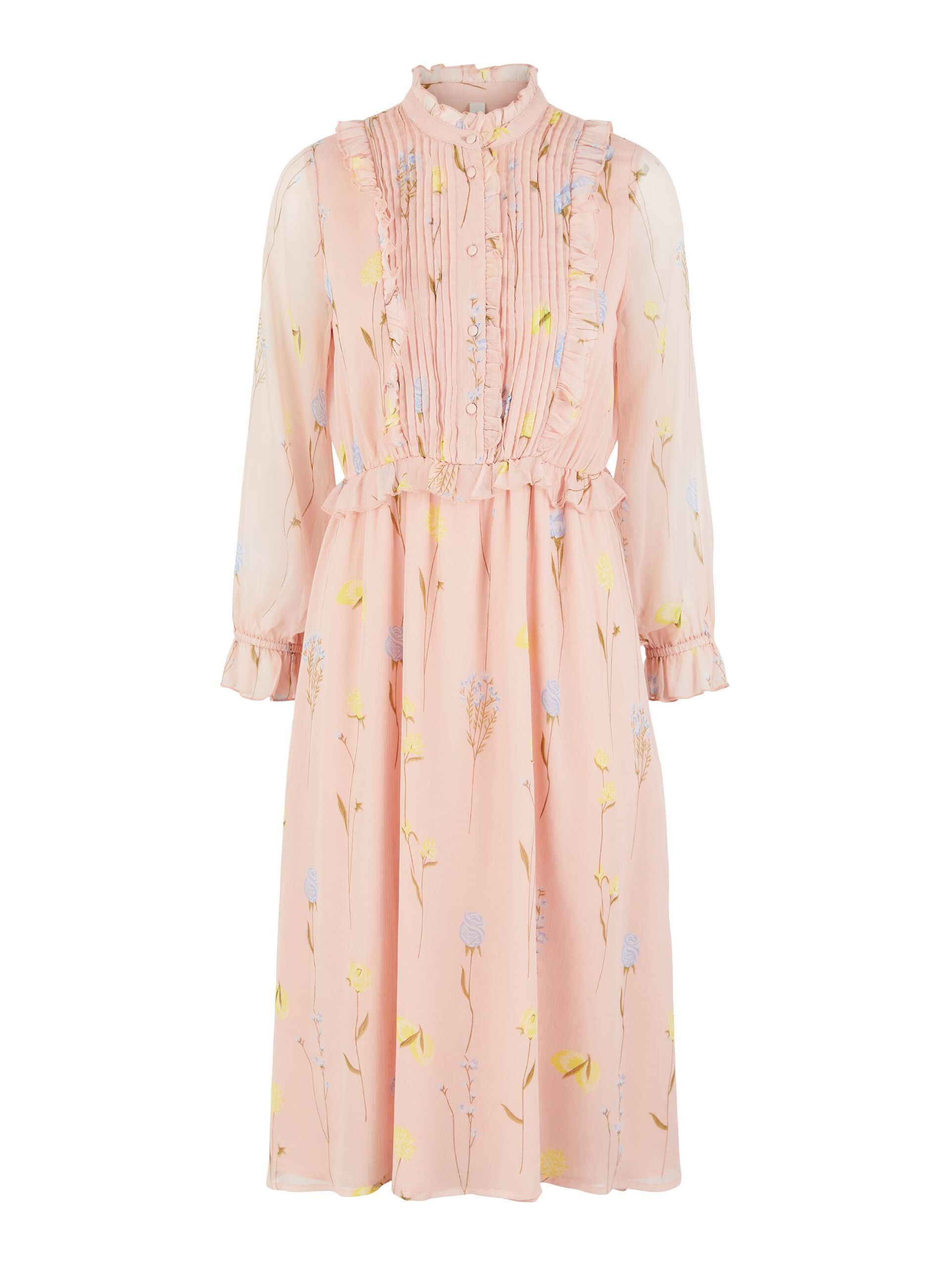 Carousel image - YASMOLLY MIDI JURK, Rose Smoke | 5