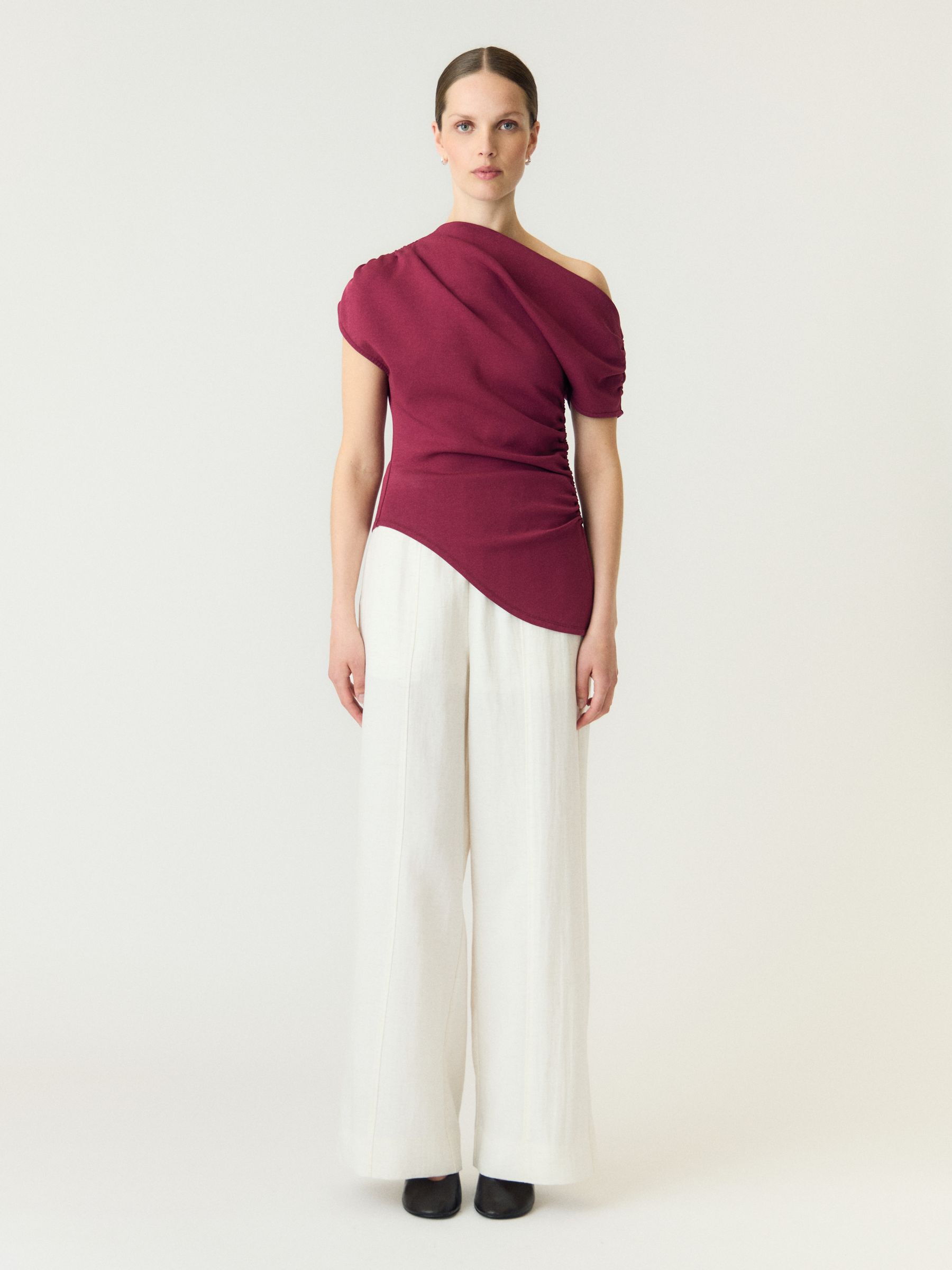 YASPALIMI OFF-SHOULDER TOP | Purple | YAS® Sweden