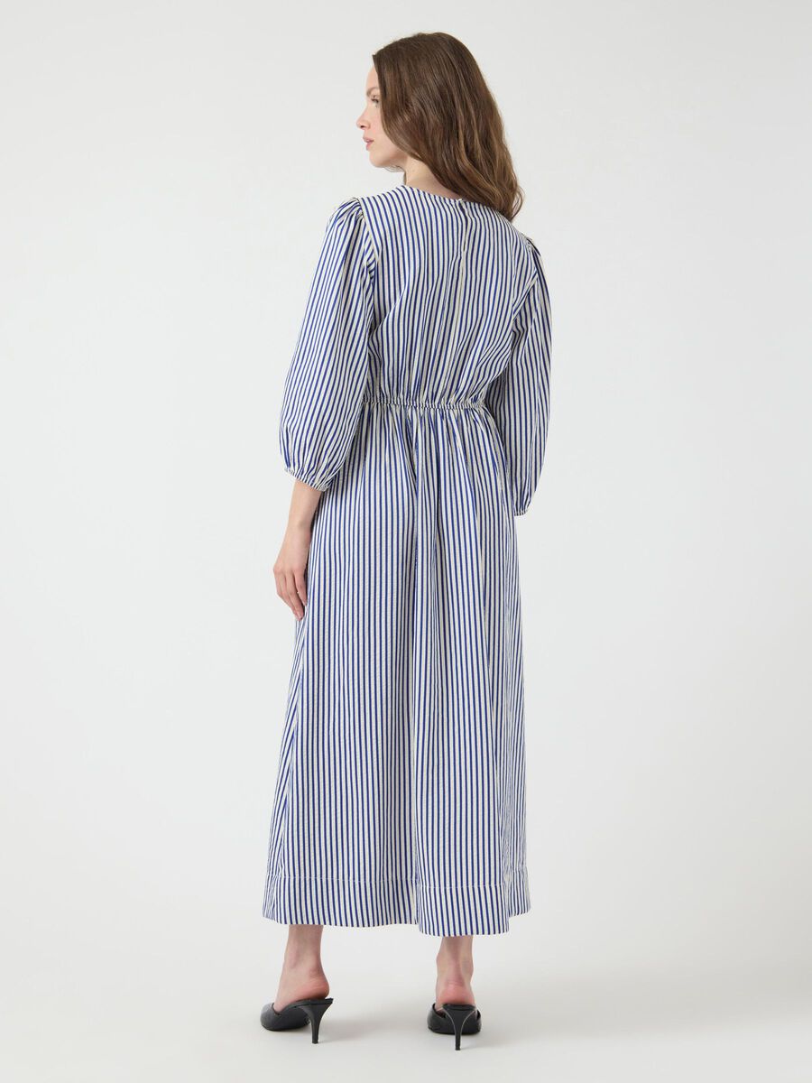 YAS YASYLVI 3/4 VESTITO MIDI, Dazzling Blue, highres - 26037986_DazzlingBlue_1196745_004.jpg