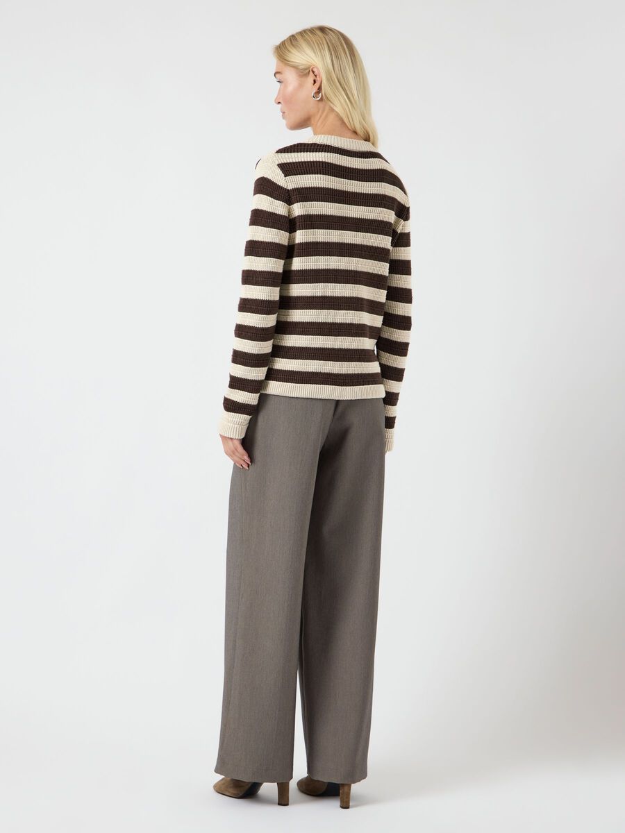 Carousel image - YASSIRONI STRICKJACKE, Chocolate Brown | 2