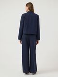Product image thumbnail - YASDAKOTA CROPPED BLAZER, Navy Blazer | 2