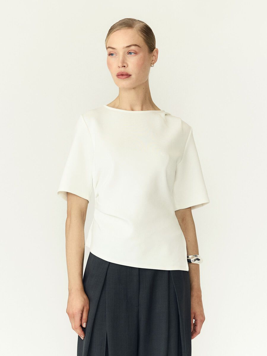 Product tile image YASPINA 2/4 T-SHIRT, Star White 26039991_StarWhite