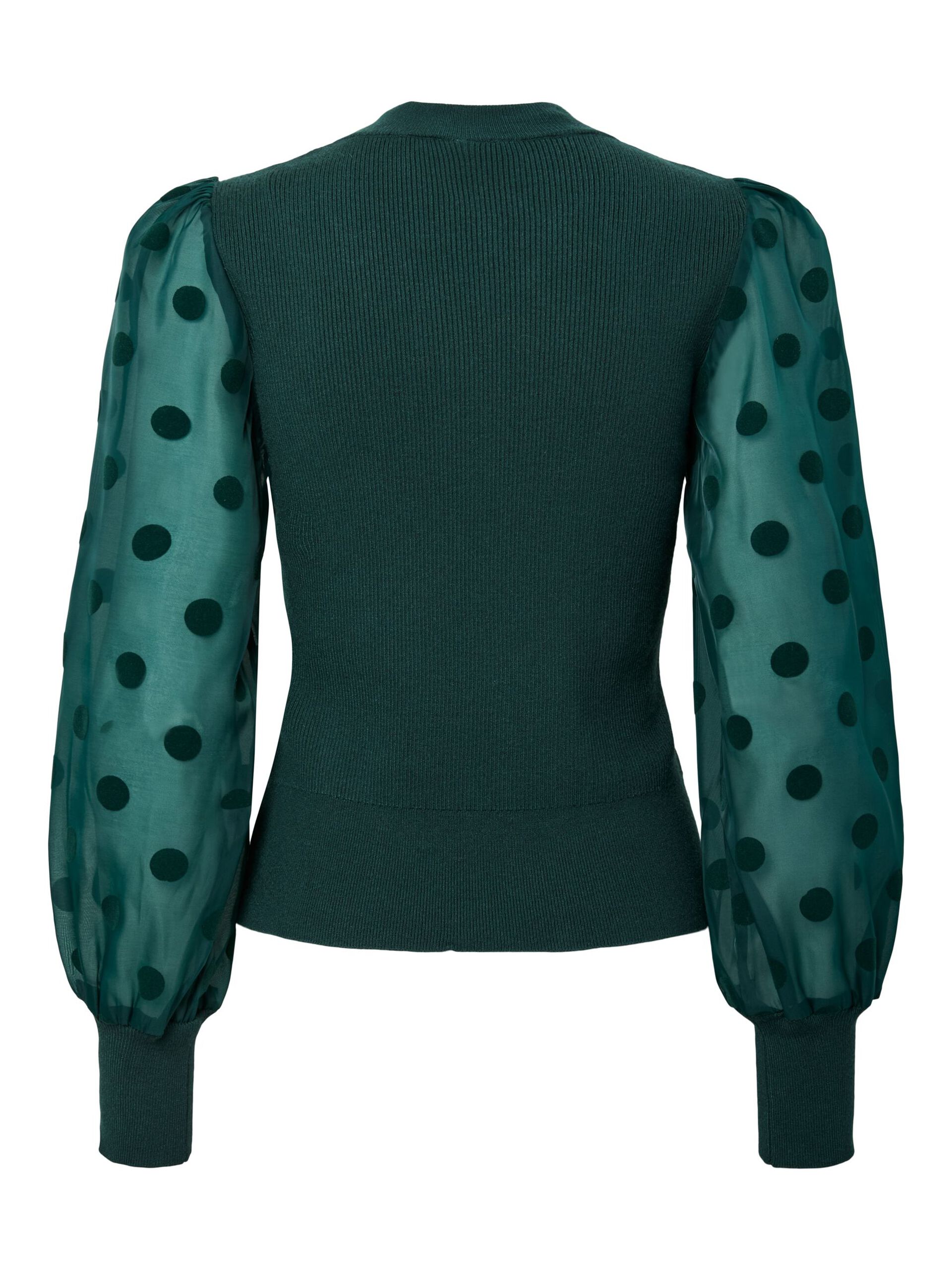 Carousel image - YASDOTME BALLOON SLEEVE TOP, Ponderosa Pine | 6