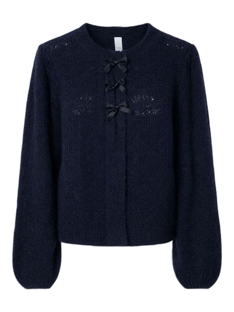 Product tile image YASBONSO LS KNIT  CARDIGAN, Navy Blazer 26042699_NavyBlazer_1339541