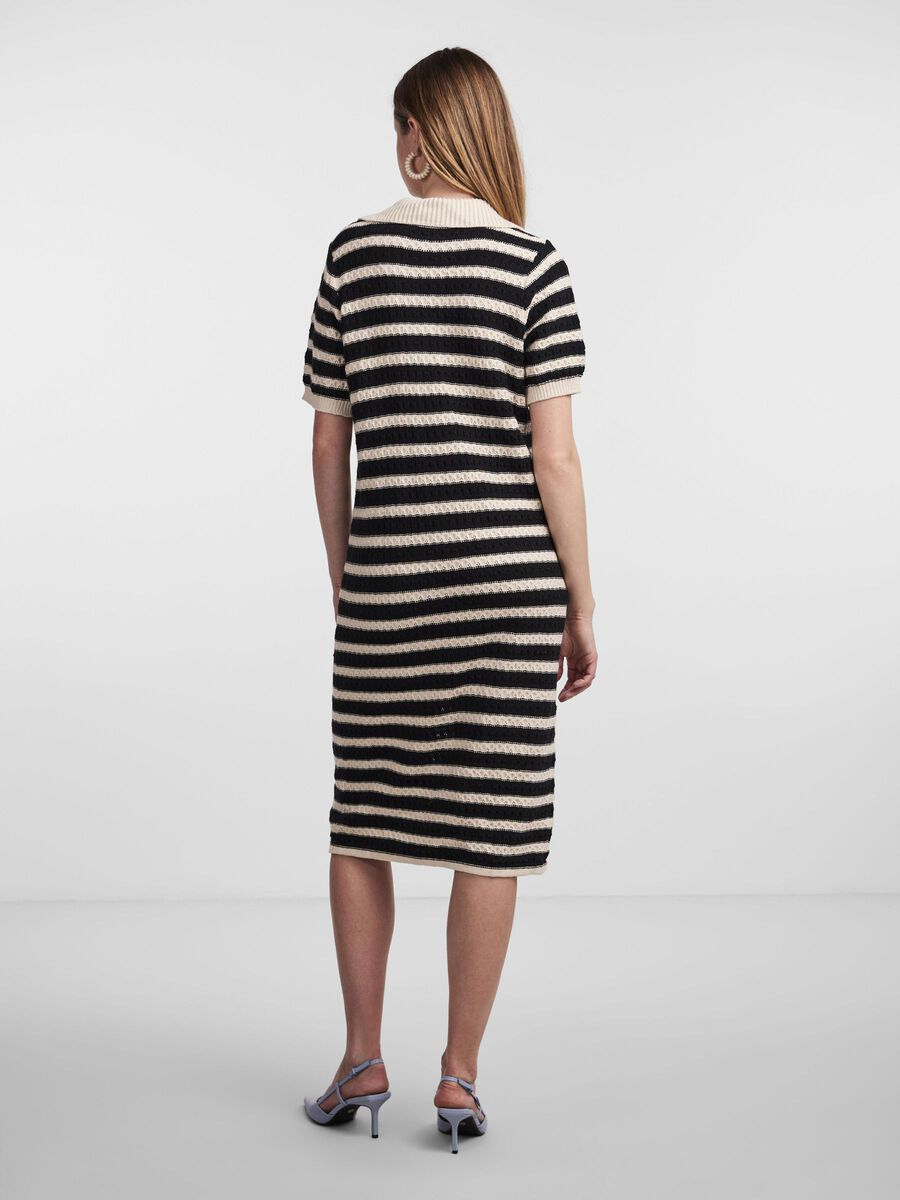 Y.A.S YASCROC GEBREIDE JURK, Black, highres - 26030913_Black_004.jpg