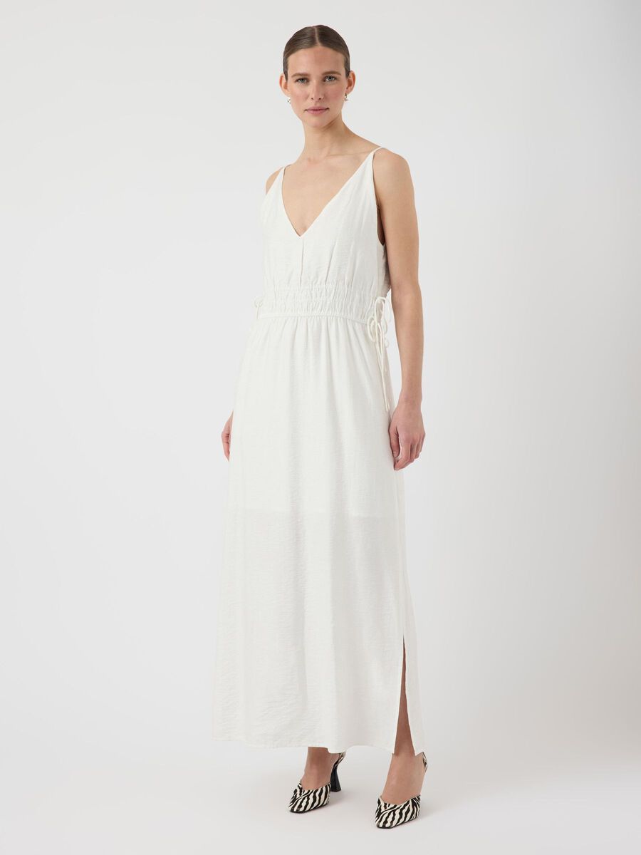 YAS YASDAZLY LONG DRESS, Star White, highres - 26037101_StarWhite_003.jpg