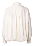 Product image thumbnail - YASPELLA BUBBLE HEM  SHIRT, Pristine | 2