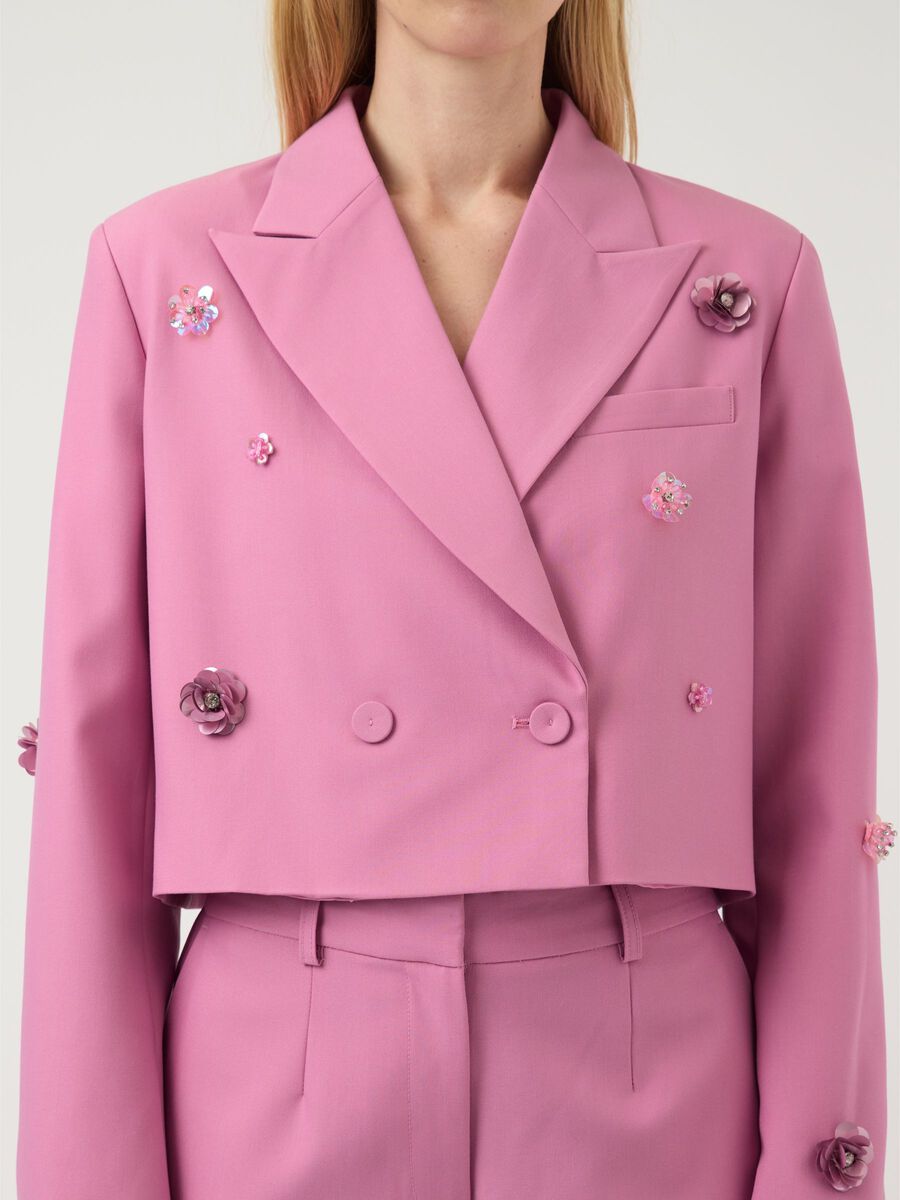 Carousel image - YASMIDNIGHT - COURT BLAZER, Orchid Smoke | 3