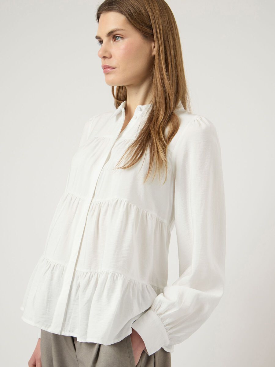 Carousel image - YASPALA SKJORTE, Star White | 3