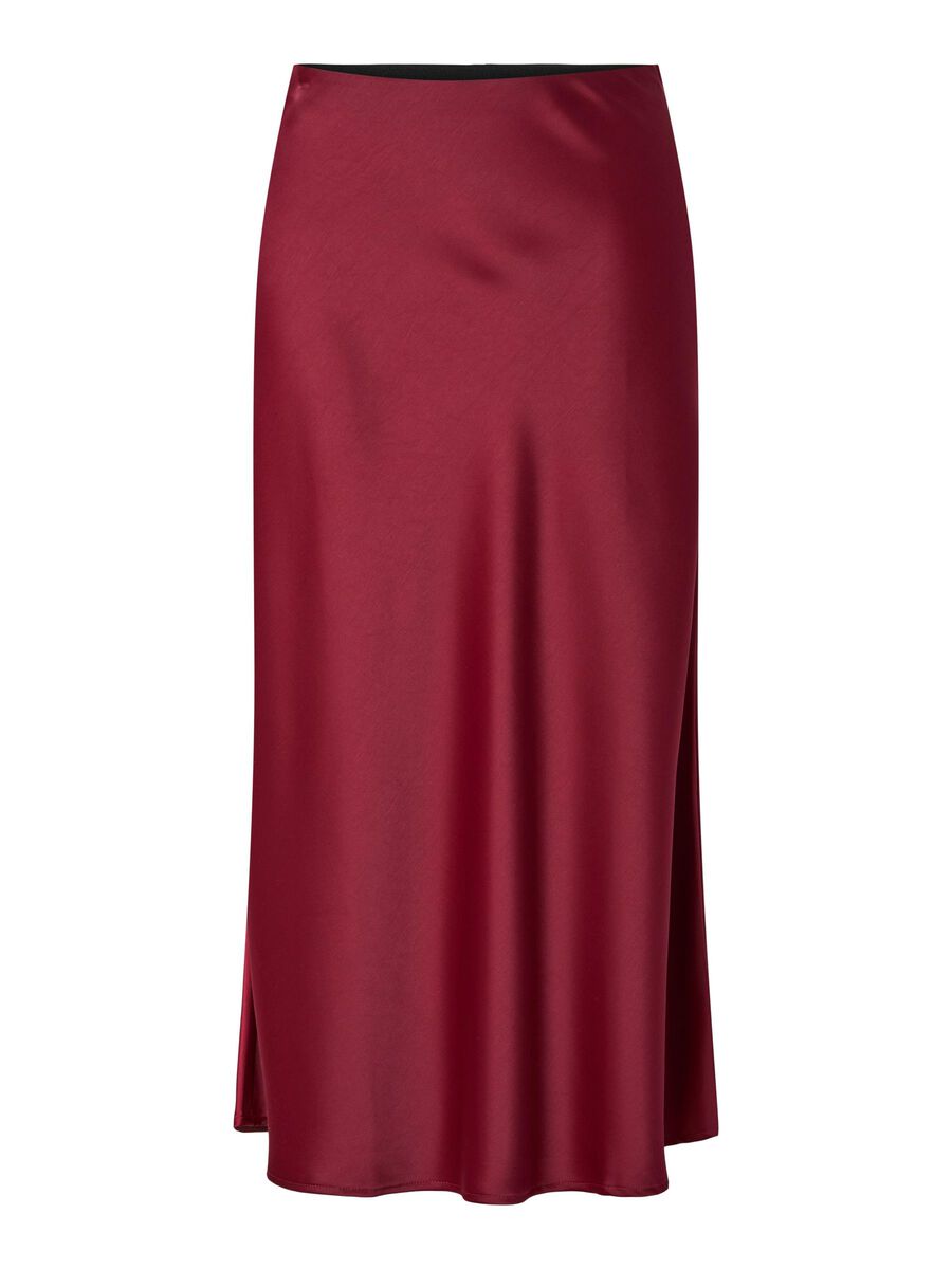 Carousel image - YASPELLA JUPE MI-LONGUE, Tibetan Red | 1