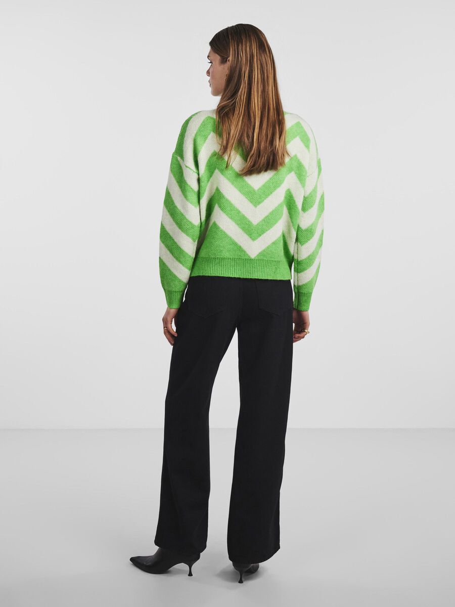 Y.A.S YASKAVALLI KNITTED PULLOVER, Poison Green, highres - 26030793_PoisonGreen_1042922_004.jpg