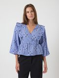 YAS YASGINGA 3/4 SLEEVED TOP, Dazzling Blue, highres - 26038336_DazzlingBlue_1208483_003.jpg