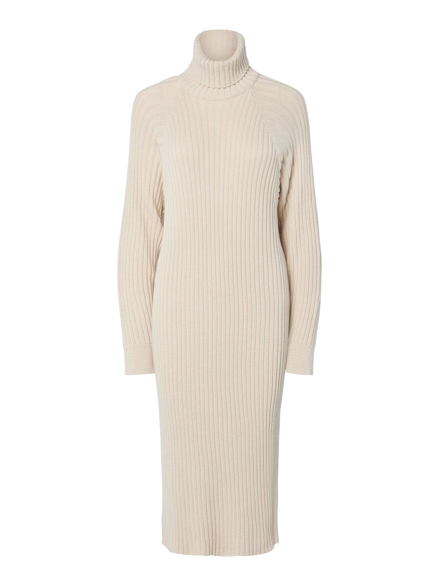 Product carousel image - YASMAVI KNITTED DRESS, Birch | 2