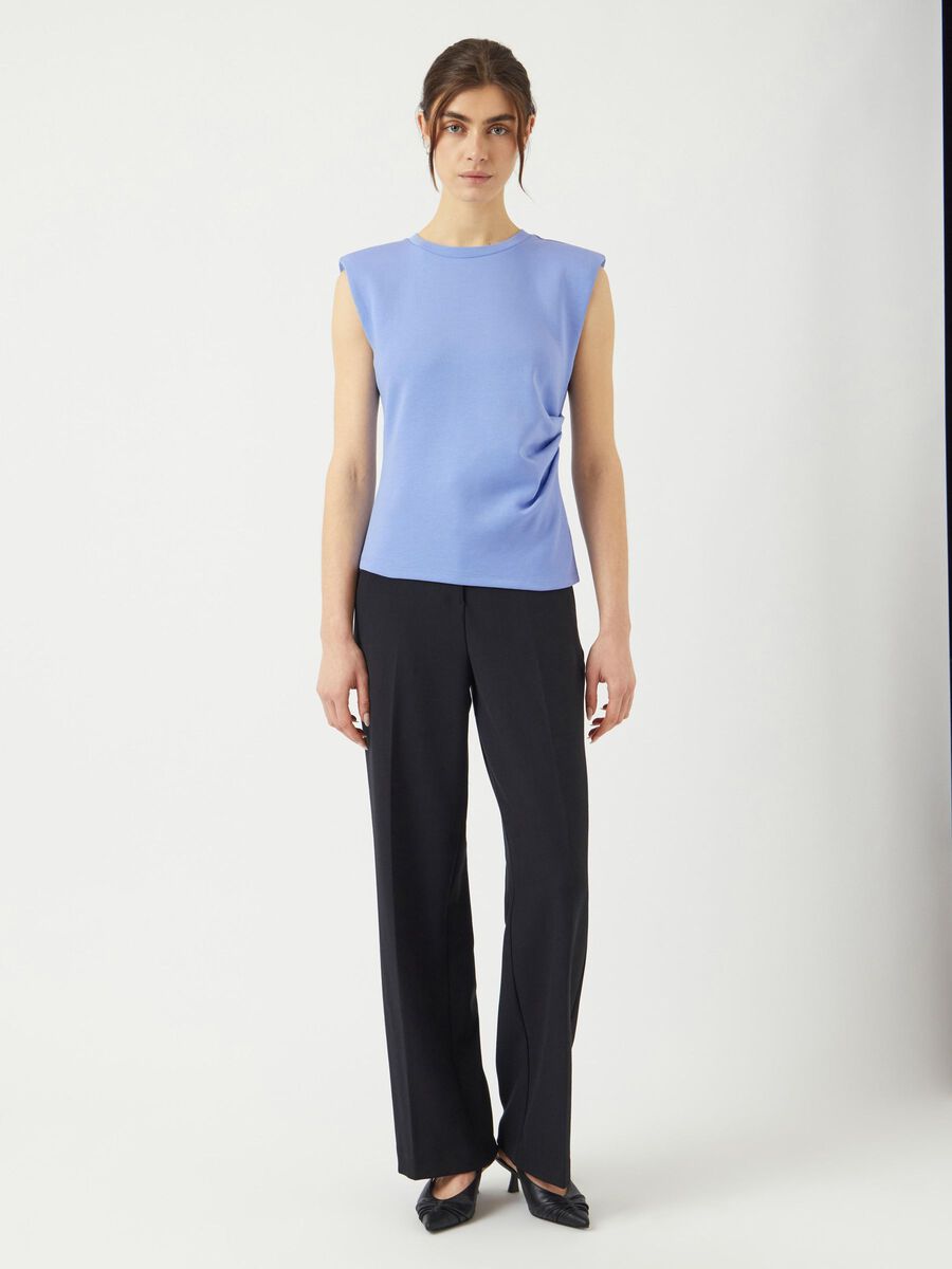 Product carousel image - YASPINA MOUWLOZE TOP, Vista Blue | 2