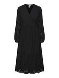 Y.A.S YASLUMA WRAP DRESS, Black, highres - 26032685_Black_001.jpg