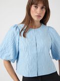Product image thumbnail - YASMINU BLOUSE, Ice Water | 3