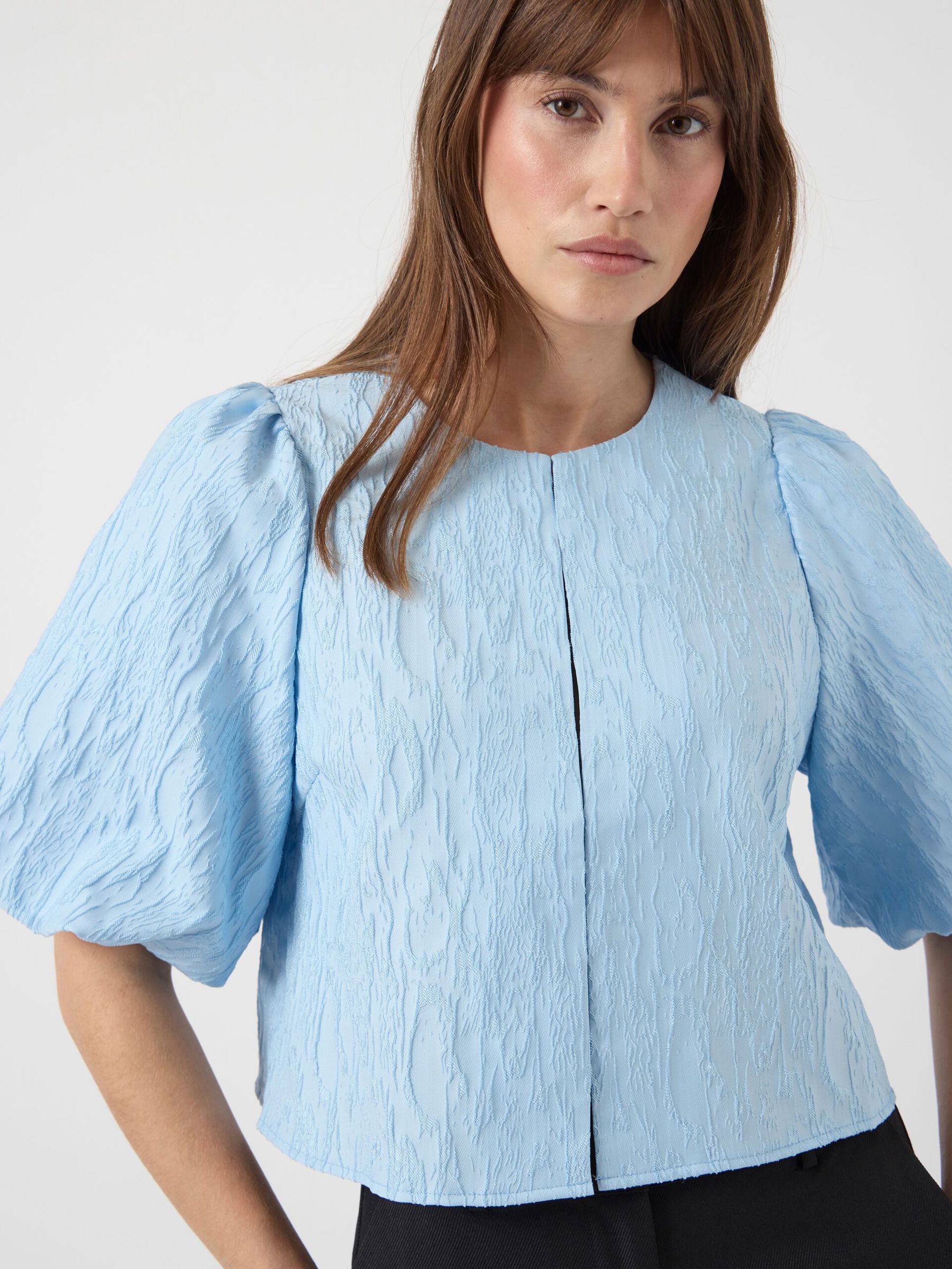 Carousel image - YASMINU BLOUSE, Ice Water | 3