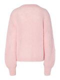 Product image thumbnail - YASZUMA - LAINE MÉLANGÉE CARDIGAN EN MAILLE, Orchid Pink | 6