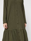 Y.A.S CHECKED LOOSE-FIT MIDI DRESS, Olive Night, highres - 26019766_OliveNight_794175_007.jpg