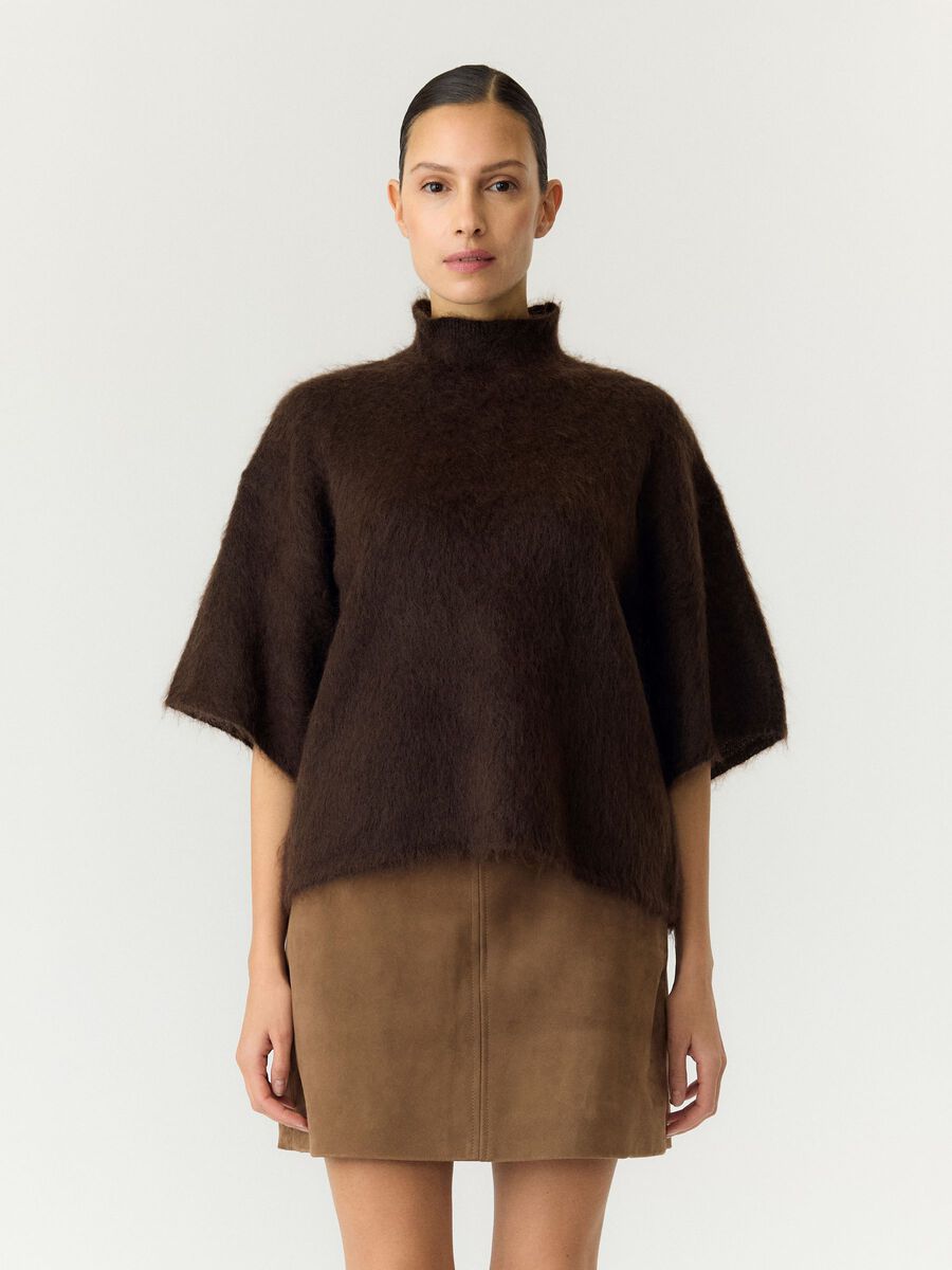 Product tile image YASTILDE 2/4 KNITTED PULLOVER, Mole 26041692_Mole_1318844