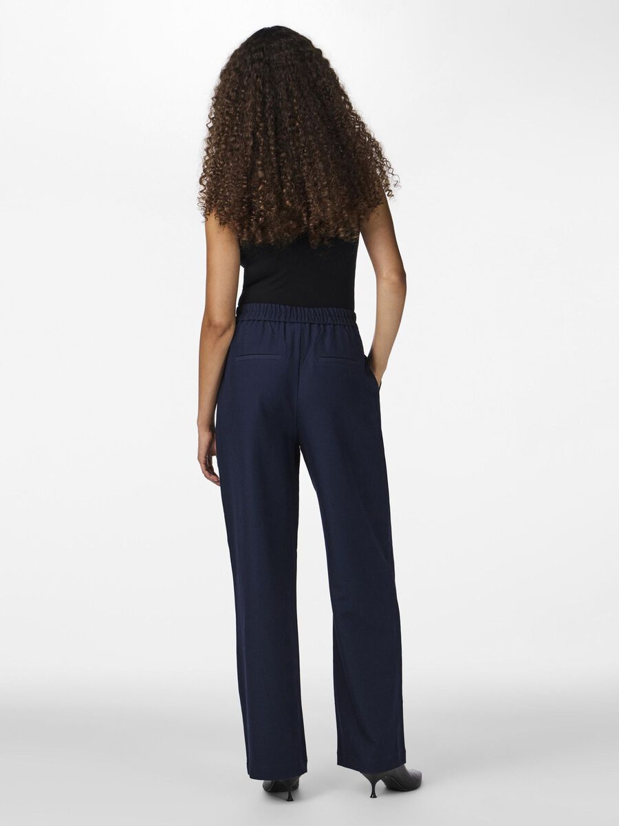 YAS YASDAKOTA PANTALONI A VITA ALTA, Navy Blazer, highres - 26033932_NavyBlazer_004.jpg