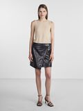 Y.A.S YASCUT LEATHER SKIRT, Black, highres - 26031575_Black_005.jpg