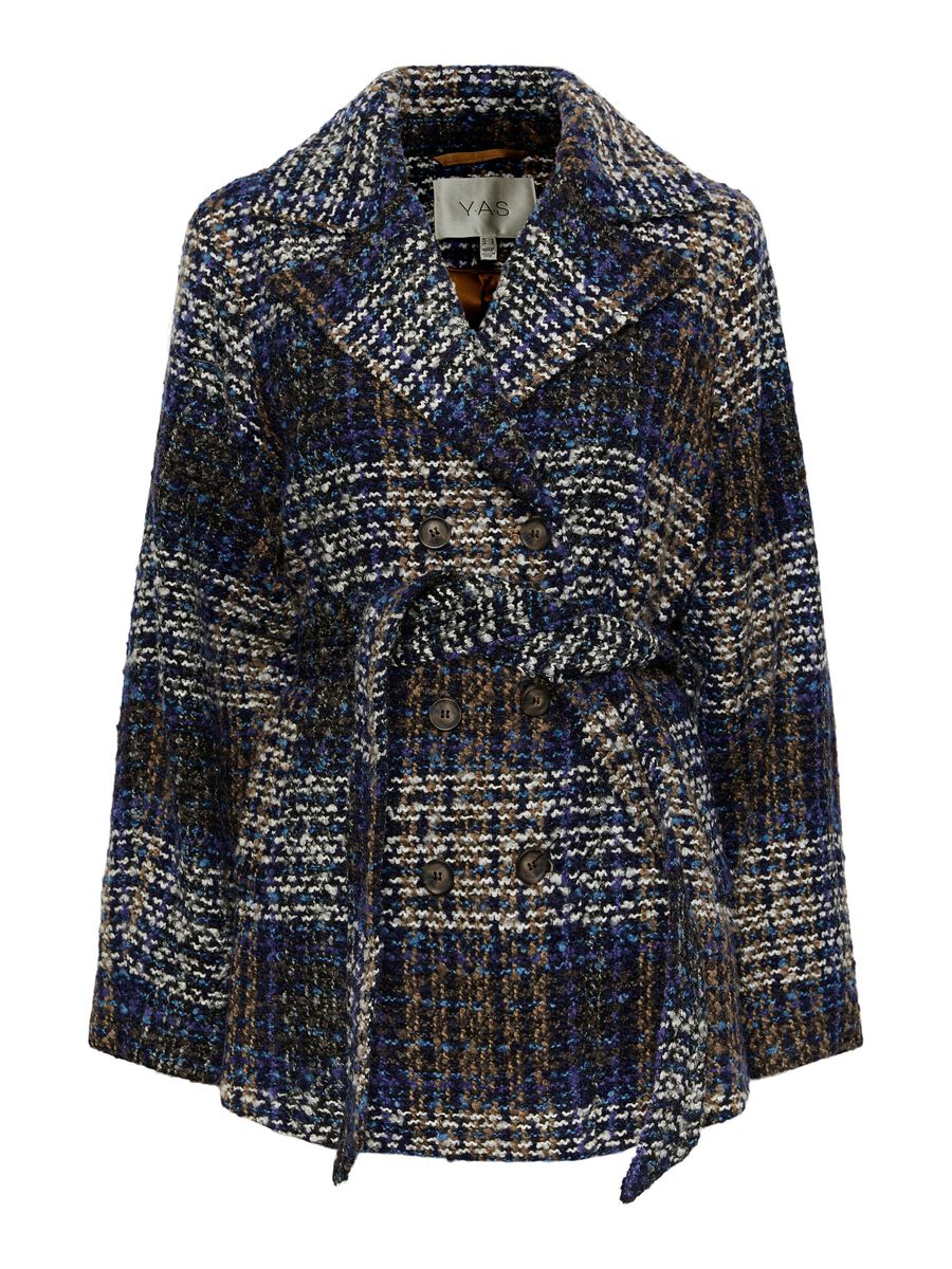 YAS YASBRIDA WOOL-BLEND COAT, Otter, highres - 26028138_Otter_001.jpg