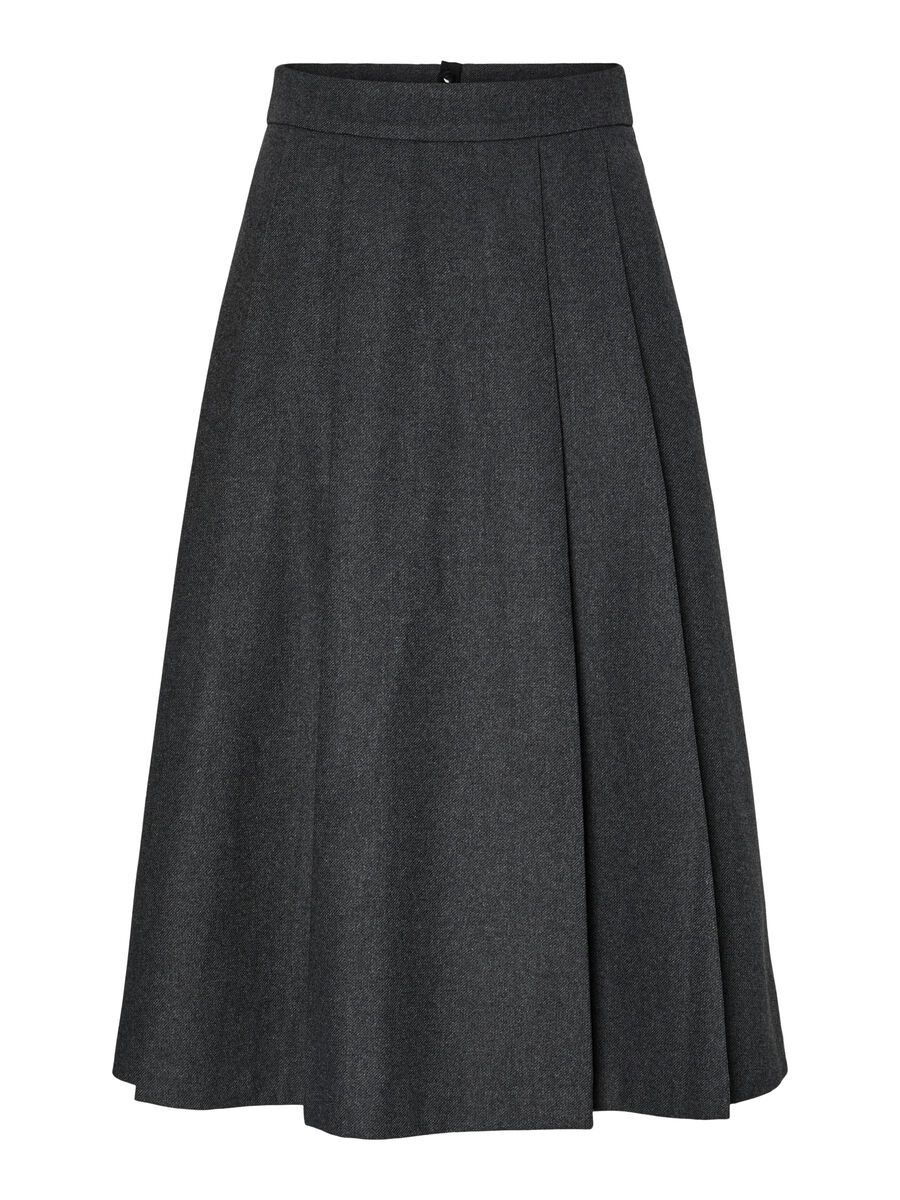 Carousel image - MIDIKJOL, Dark Grey Melange | 5