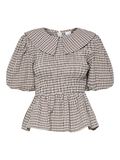 YAS YASCHEMMA SHORT SLEEVED BLOUSE, Birch, highres - 26038464_Birch_1212467_001.jpg