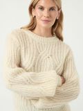 Product image thumbnail - YASZUMA WOOL BLEND KNITTED PULLOVER, Birch | 3