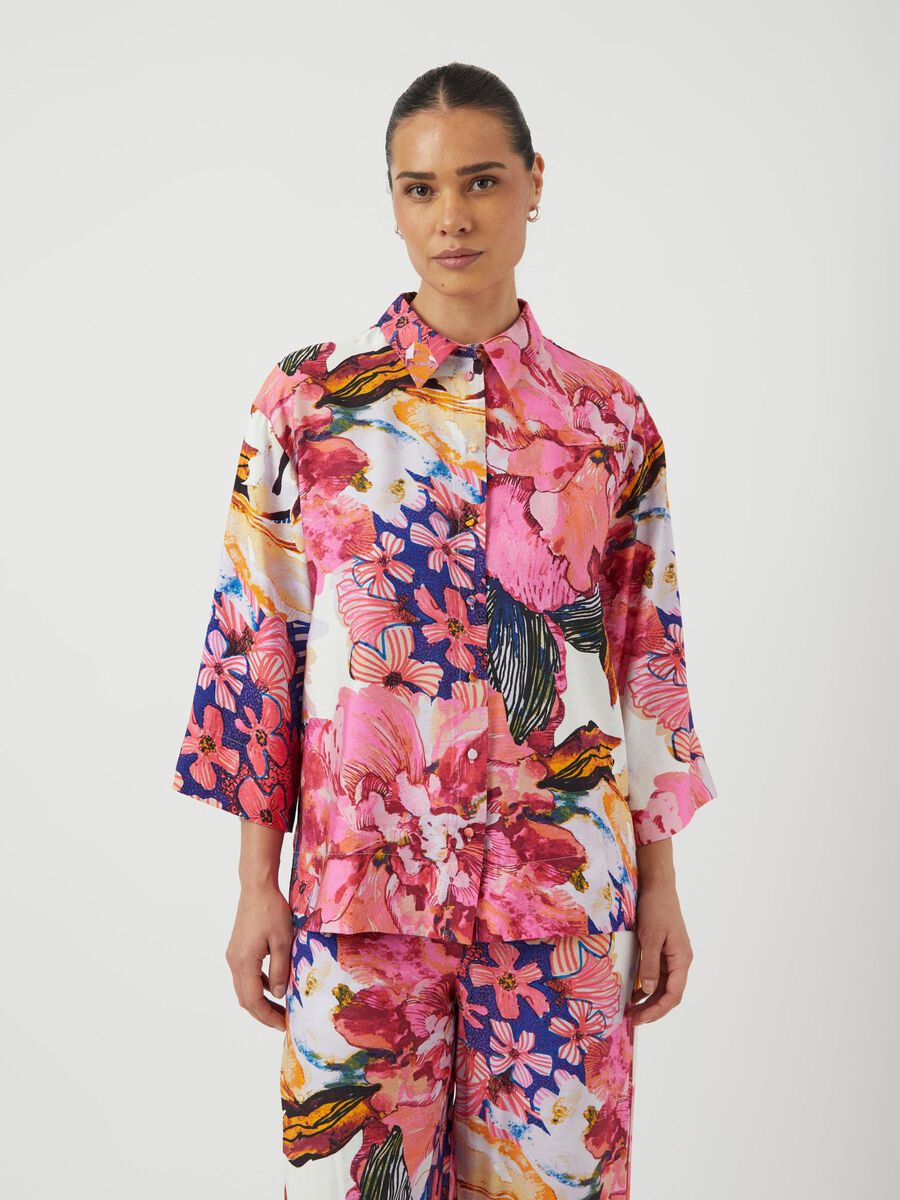 YAS YASDELPHI HEMD MIT 3/4 ÄRMELN, Sachet Pink, highres - 26037677_SachetPink_1188180_003.jpg