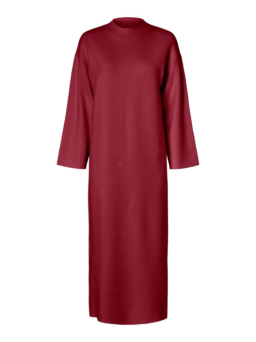 Product carousel image - YASELMA MAXI DRESS, Tibetan Red | 1