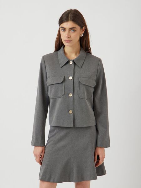YAS YASDENA BLAZER, Grey Melange, highres - 26036353_GreyMelange_003.jpg
