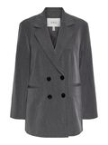Product image thumbnail - YASLIKKA OVERSIZED BLAZER, Dark Grey Melange | 5