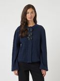 Product image thumbnail - KARDIGAN Z DZIANINY, Navy Blazer | 1