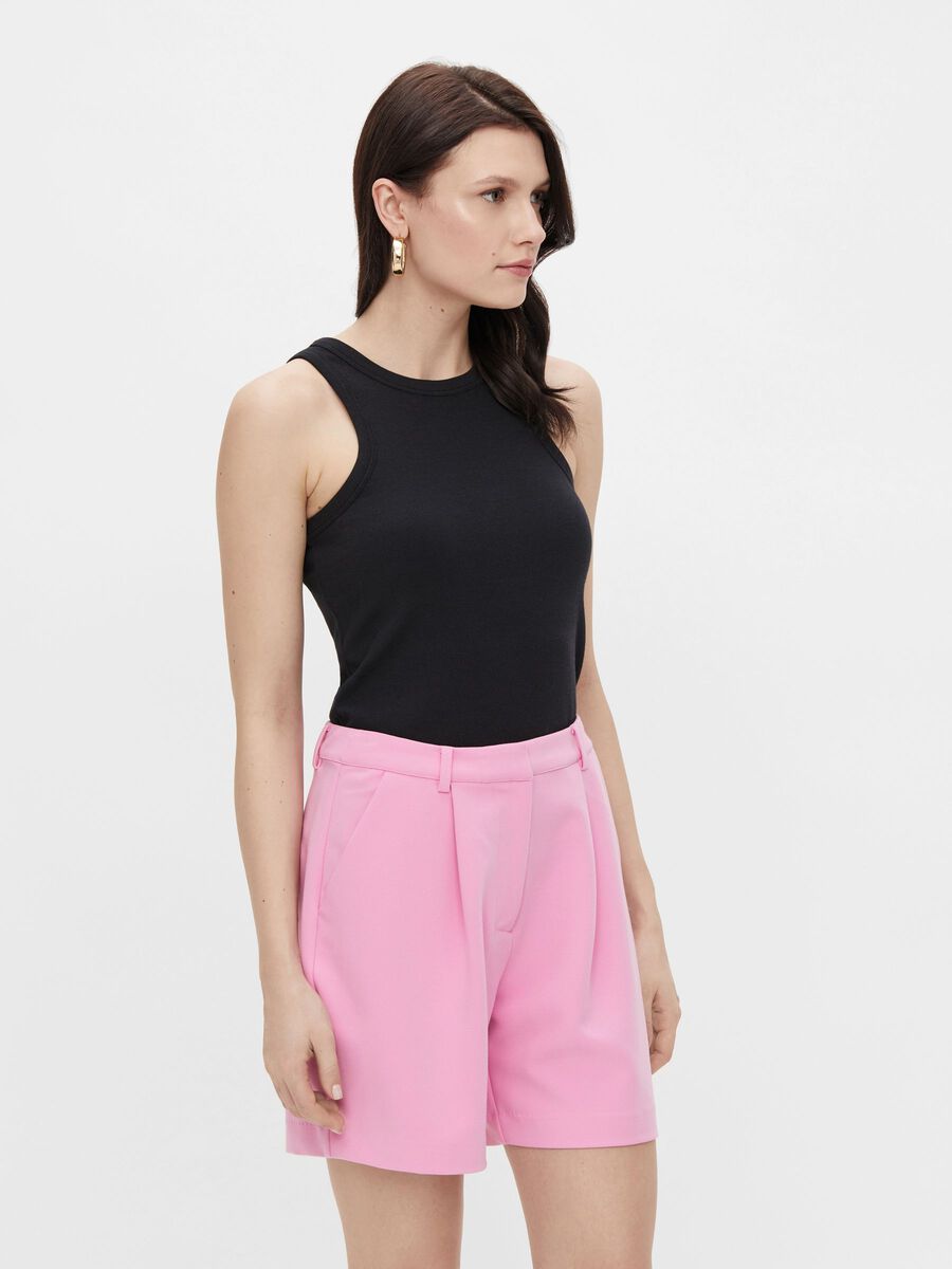 YASMIRI TANK TOP, Black, highres