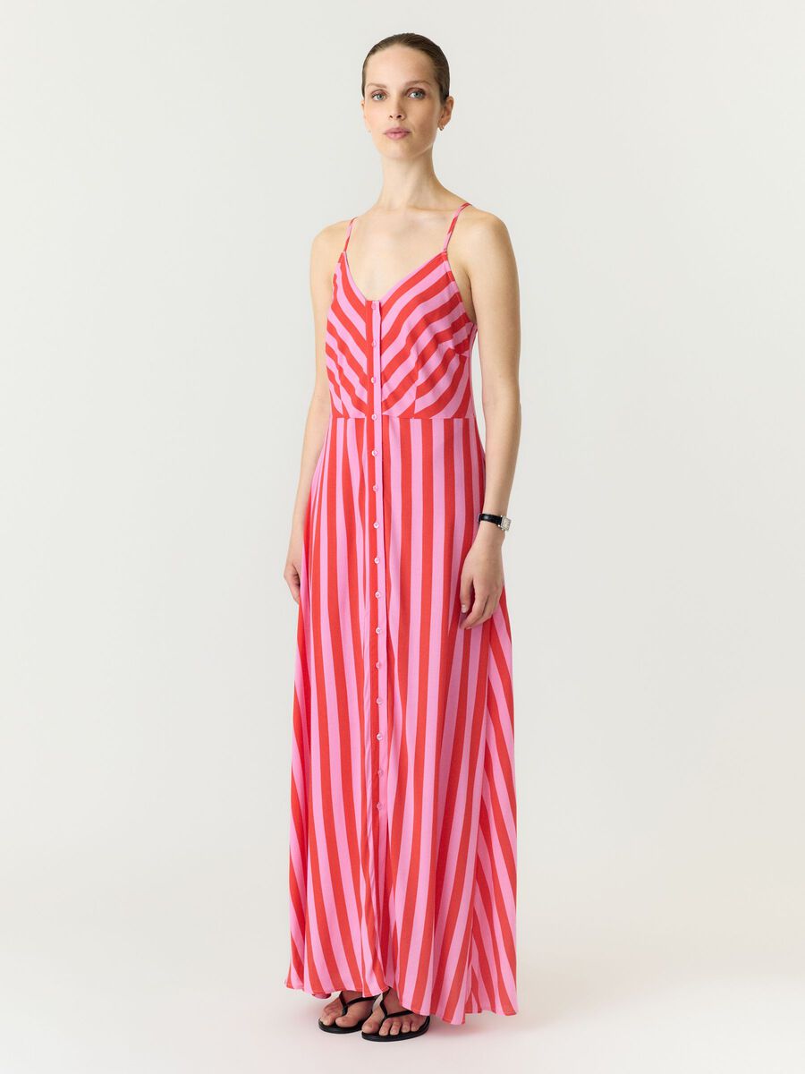 Carousel image 4 YASSAVANNA LONG STRAP DRESS, Cyclamen