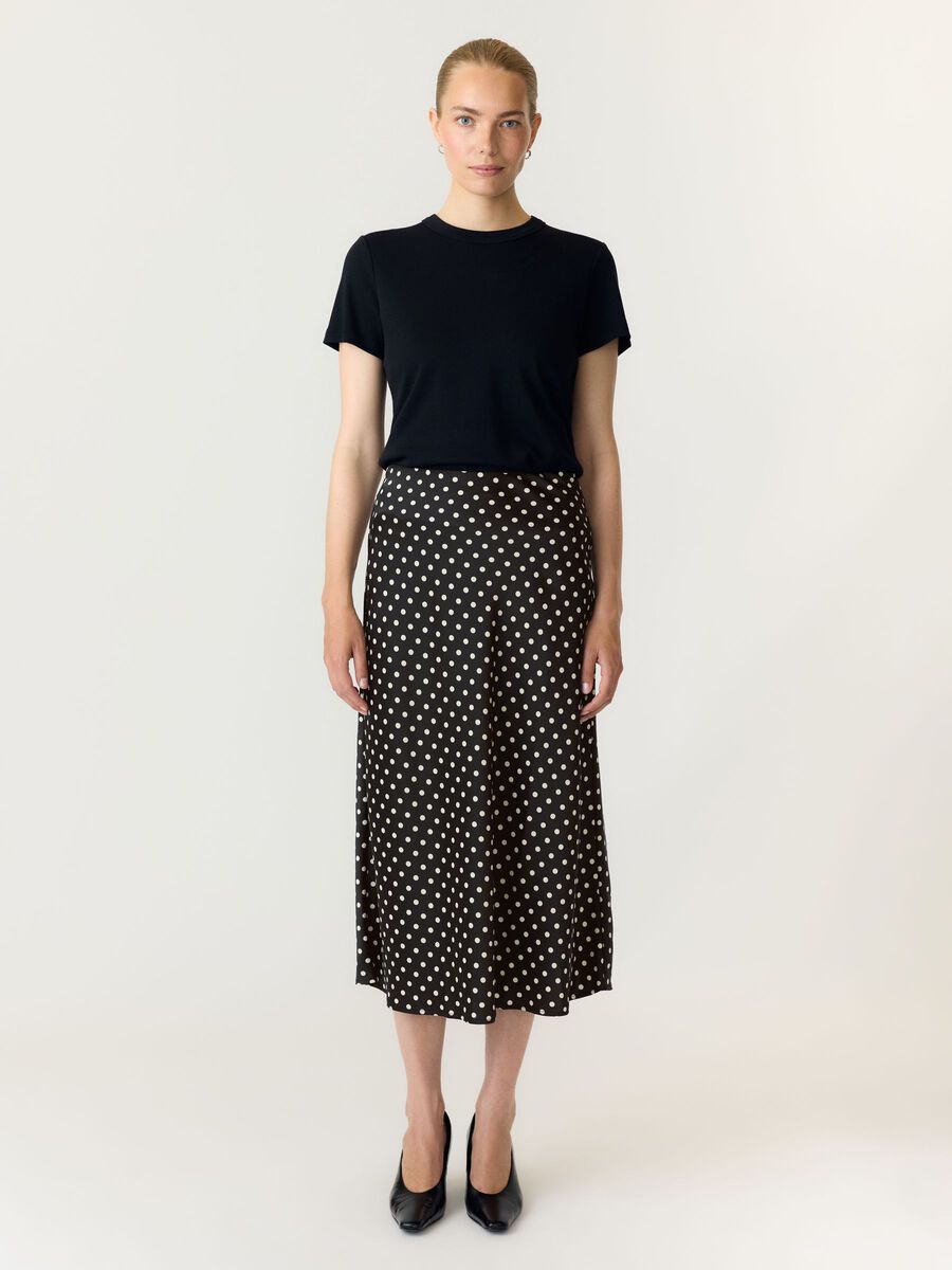 Product tile image YASPELLA MIDI SKIRT, Black 26030737_Black_1316272