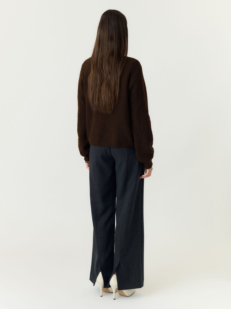 Carousel image 2 YASENYA  KNITTED CARDIGAN, Coffee Bean